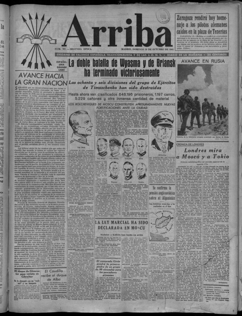Miniatura de Arriba del 19 de octubre de 1941