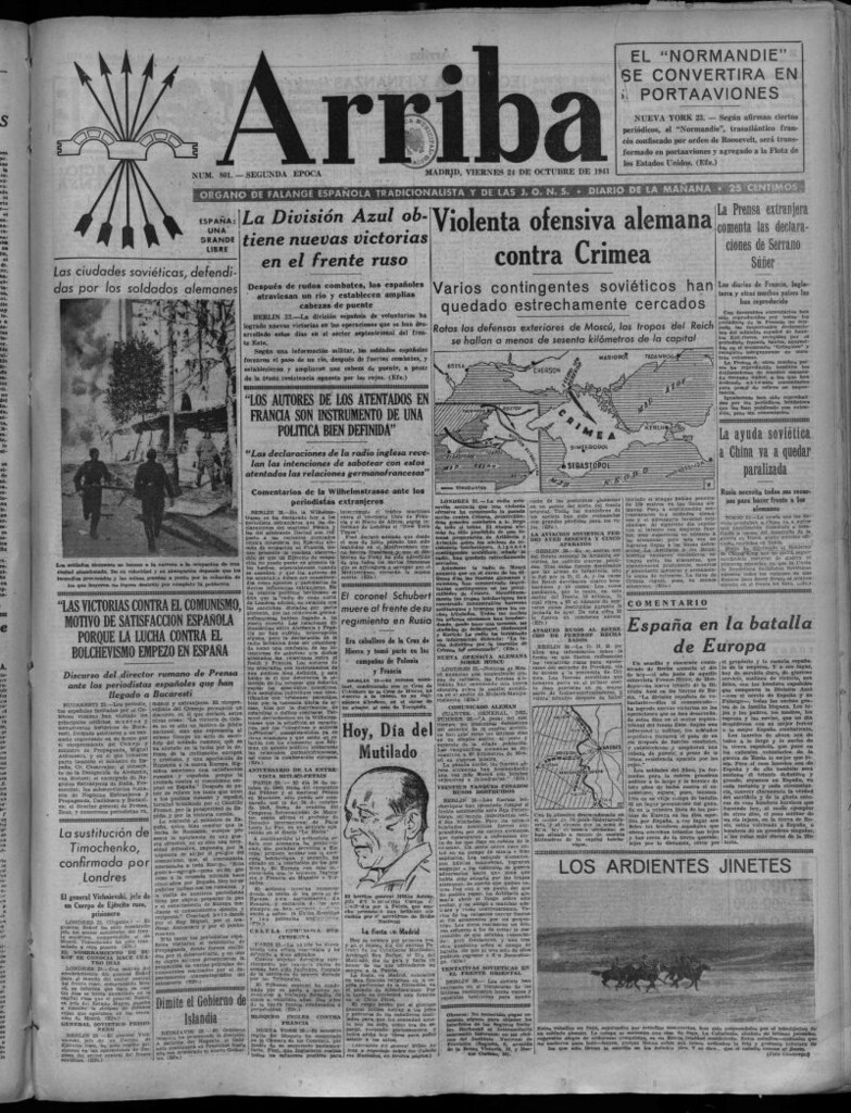 Miniatura de Arriba del 24 de octubre de 1941