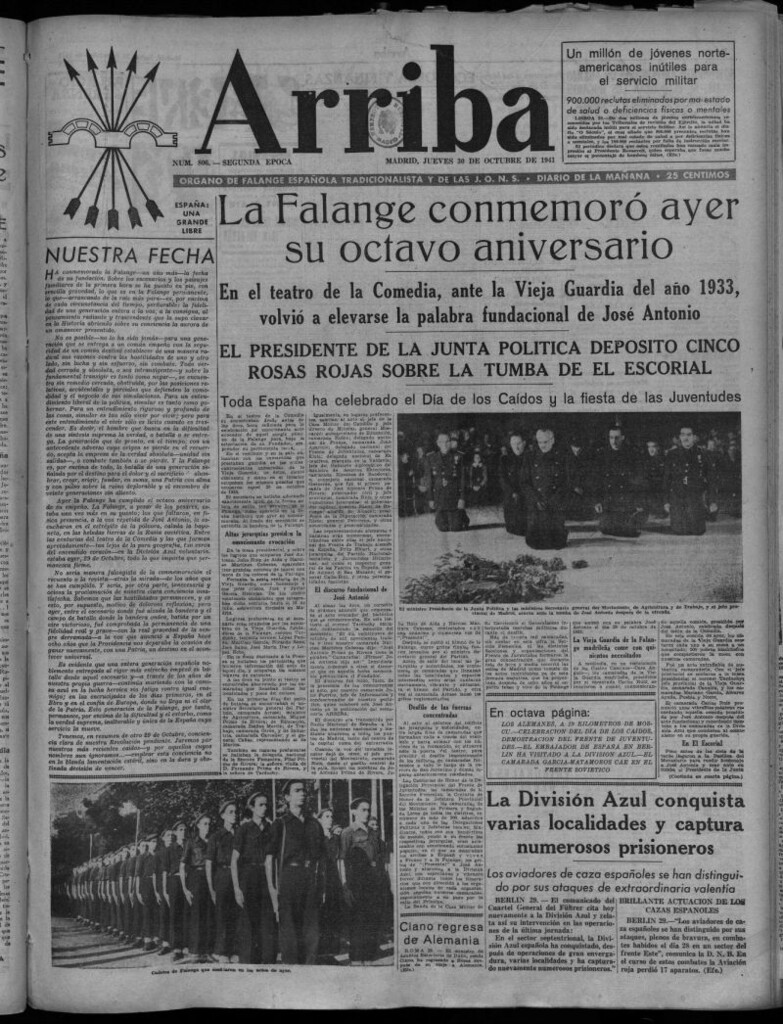 Miniatura de Arriba del 30 de octubre de 1941
