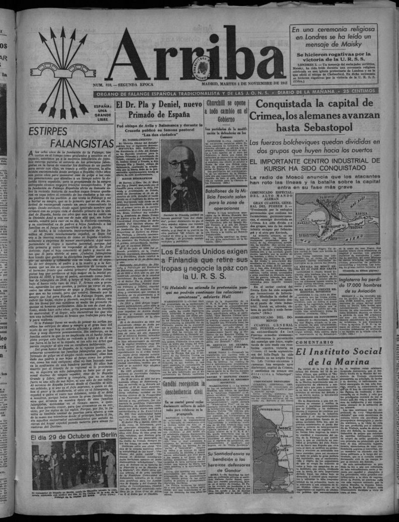Miniatura de Arriba del 4 de noviembre de 1941