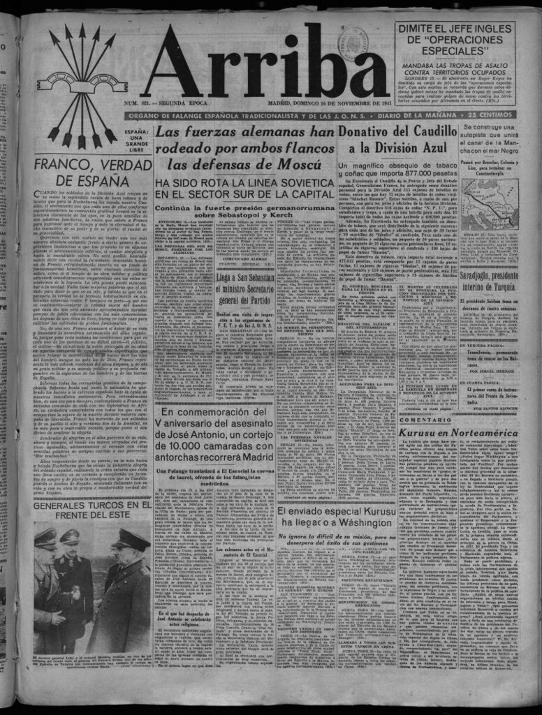 Miniatura de Arriba del 16 de noviembre de 1941