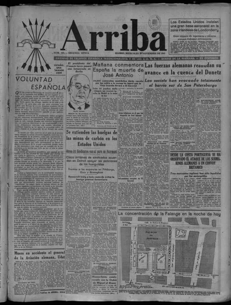Miniatura de Arriba del 19 de noviembre de 1941