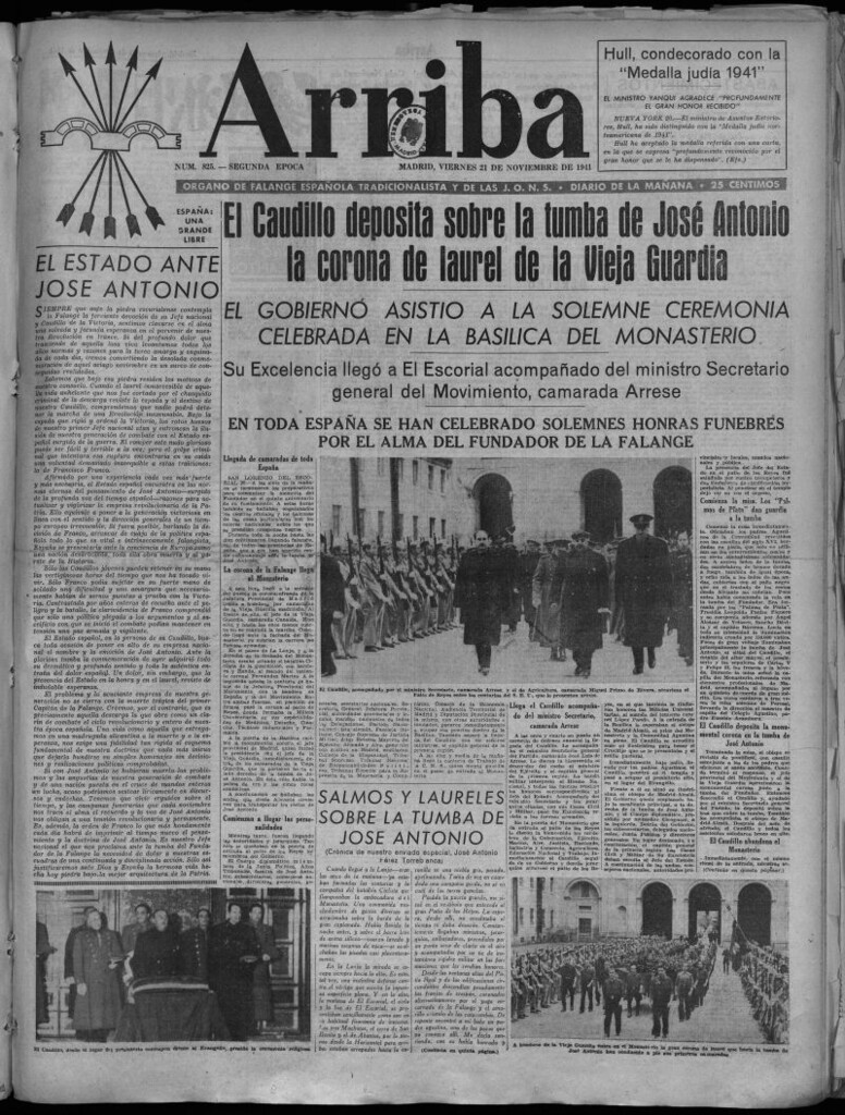Miniatura de Arriba del 21 de noviembre de 1941