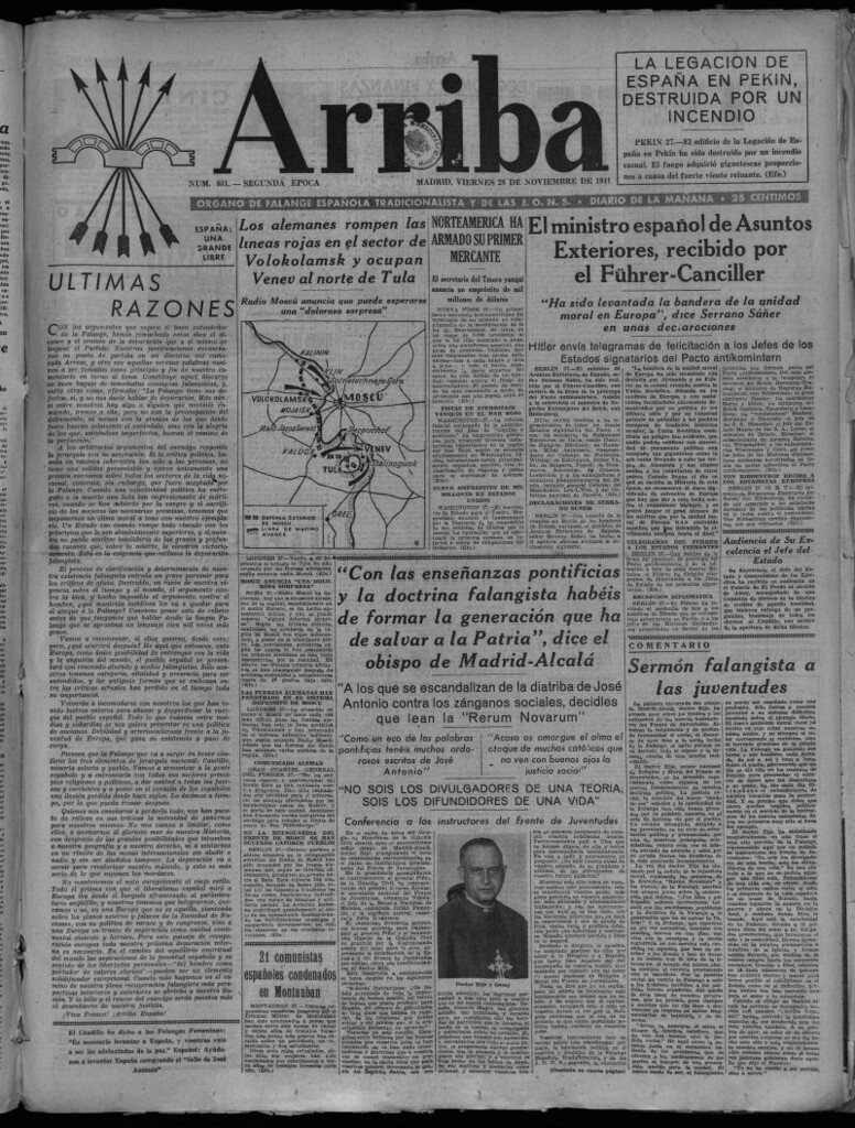 Miniatura de Arriba del 28 de noviembre de 1941