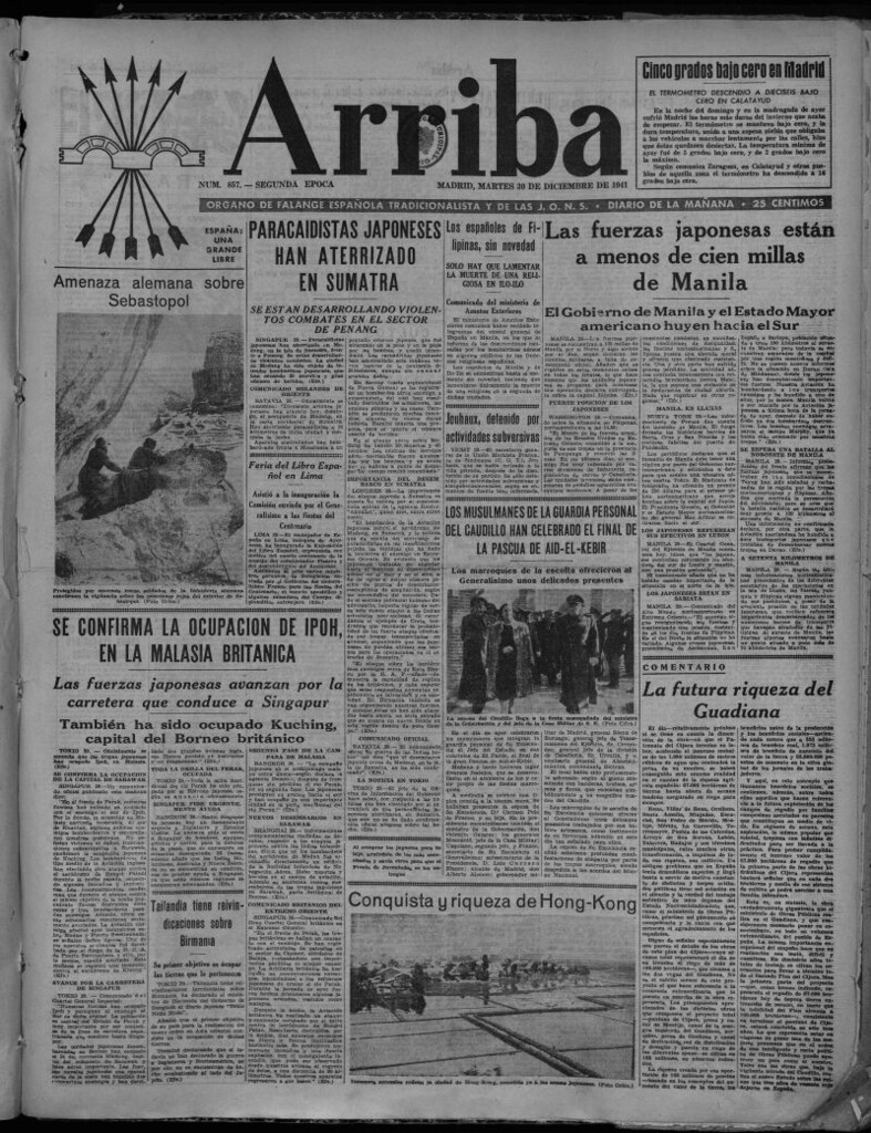 Miniatura de Arriba del 30 de diciembre de 1941