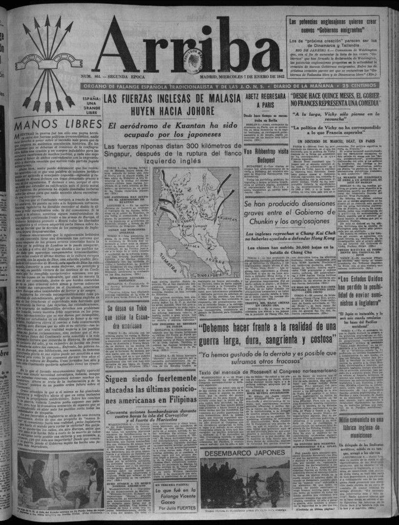 Miniatura de Arriba del 7 de enero de 1942