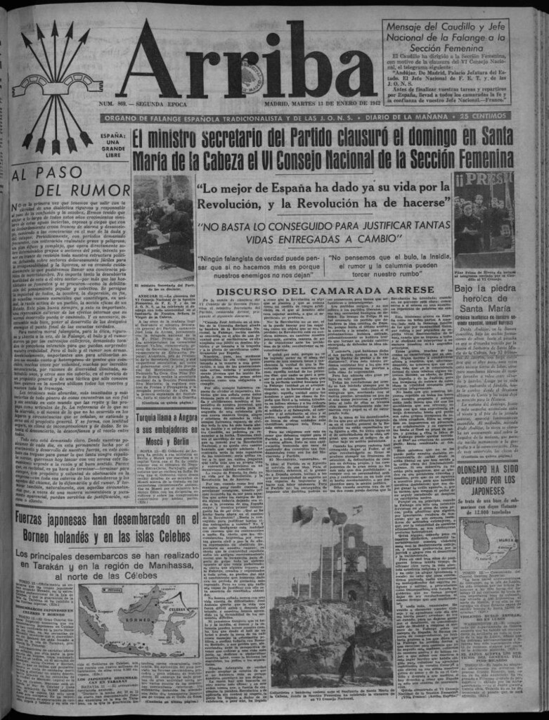 Miniatura de Arriba del 13 de enero de 1942