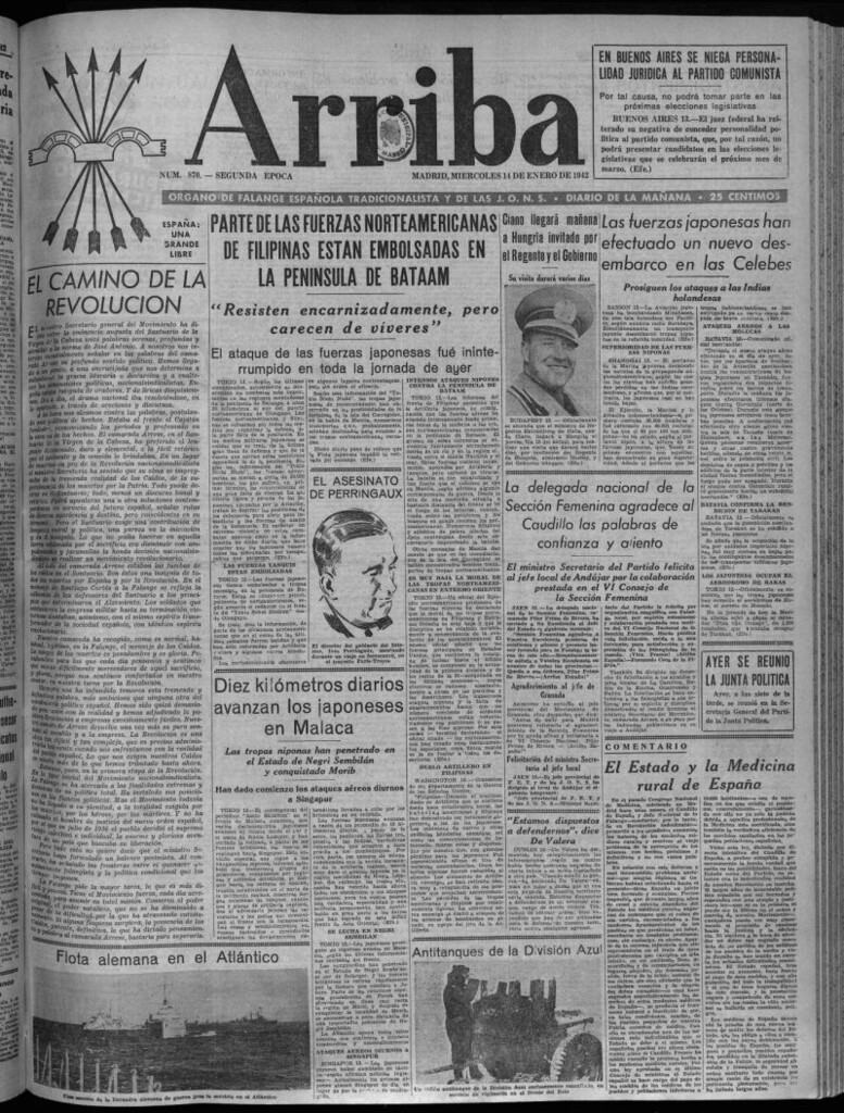 Miniatura de Arriba del 14 de enero de 1942