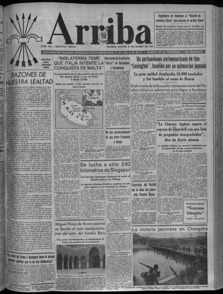 Miniatura de Arriba del 15 de enero de 1942