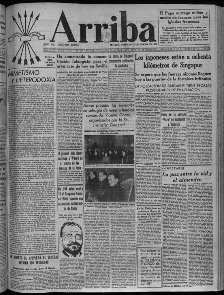 Miniatura de Arriba del 18 de enero de 1942