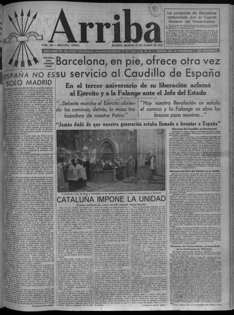Miniatura de Arriba del 27 de enero de 1942