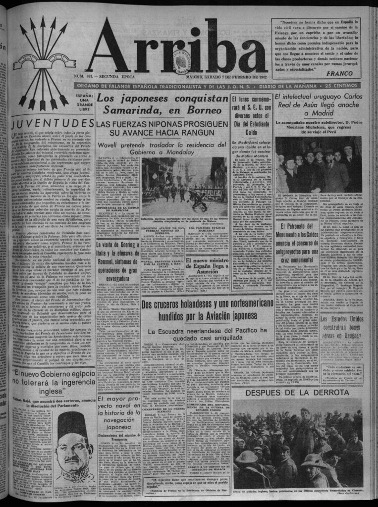 Miniatura de Arriba del 7 de febrero de 1942
