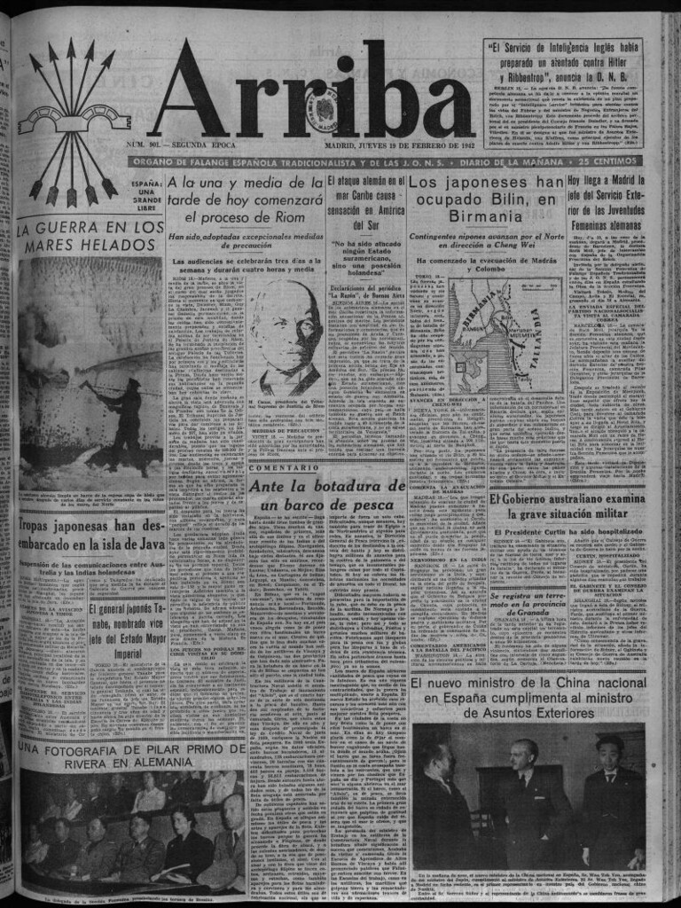 Miniatura de Arriba del 19 de febrero de 1942