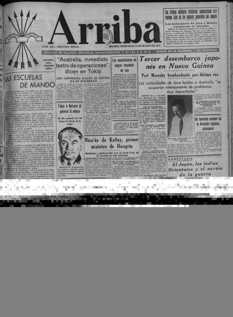 Miniatura de Arriba del 11 de marzo de 1942