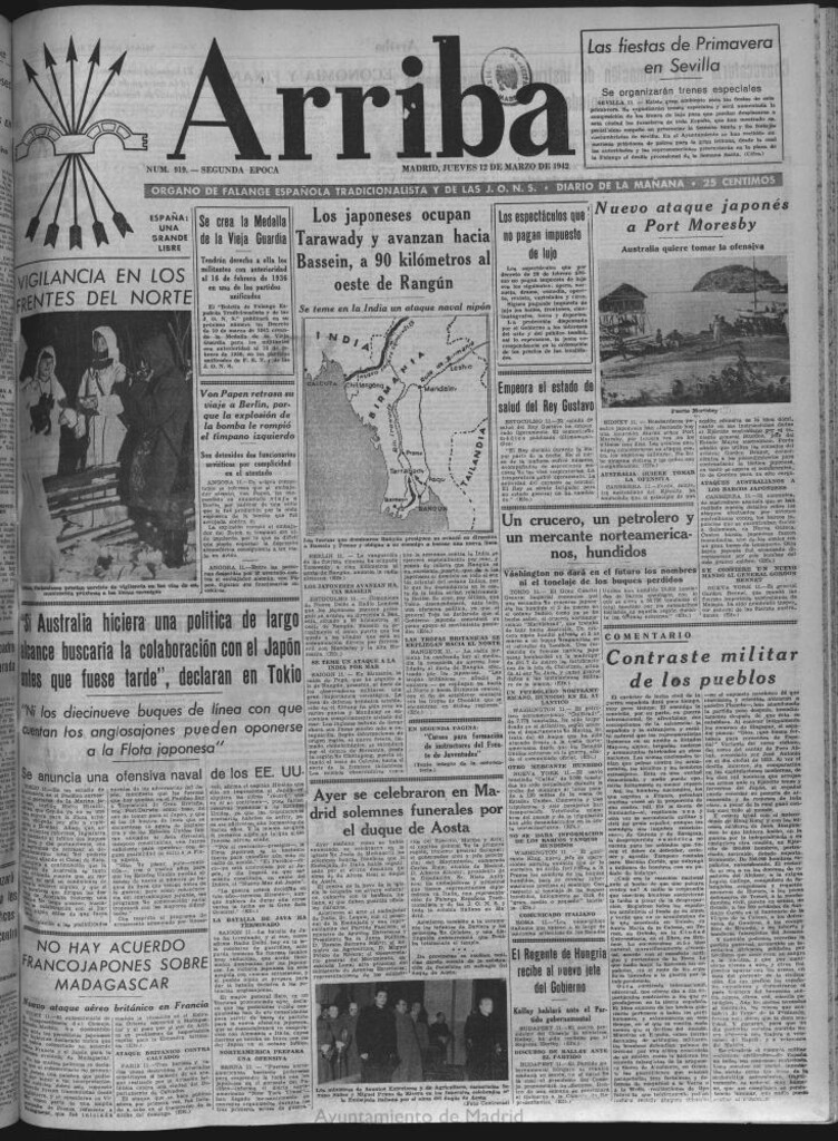 Miniatura de Arriba del 12 de marzo de 1942