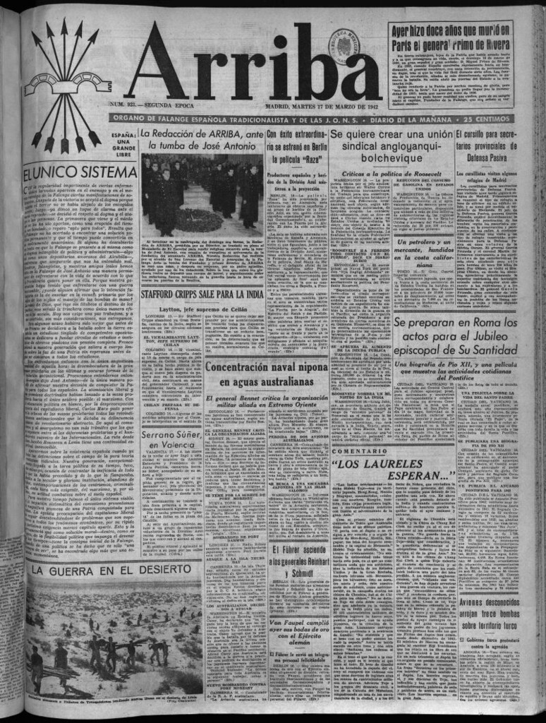 Miniatura de Arriba del 17 de marzo de 1942