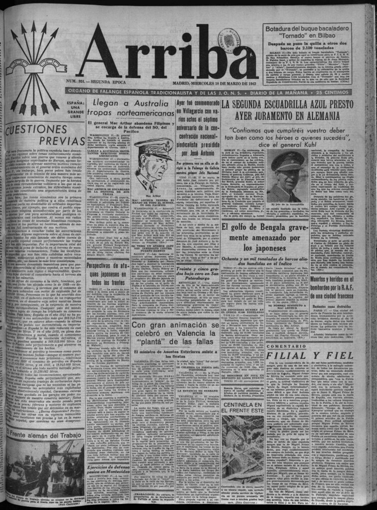 Miniatura de Arriba del 18 de marzo de 1942