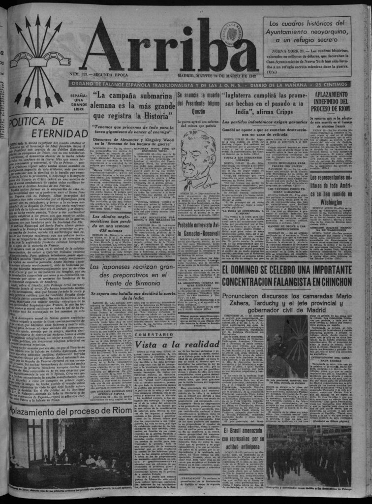 Miniatura de Arriba del 24 de marzo de 1942