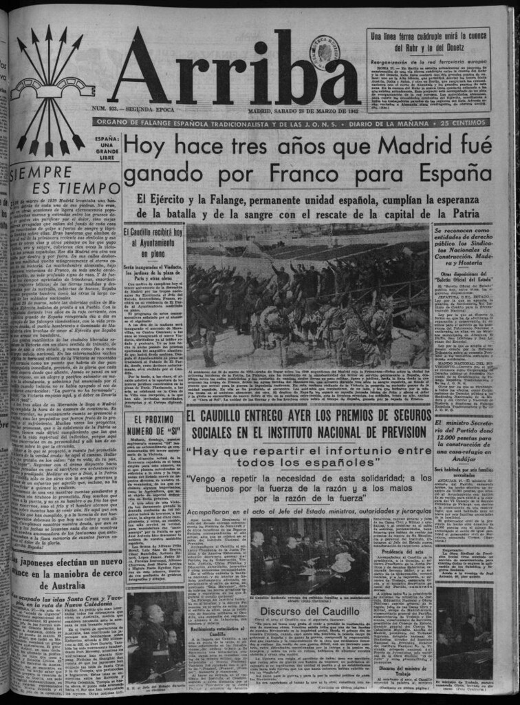 Miniatura de Arriba del 28 de marzo de 1942