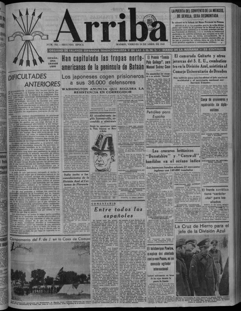Miniatura de Arriba del 10 de abril de 1942