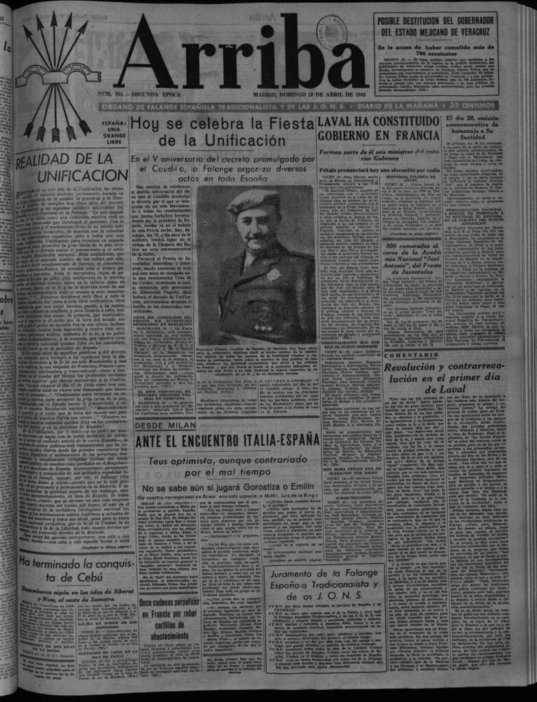 Miniatura de Arriba del 19 de abril de 1942