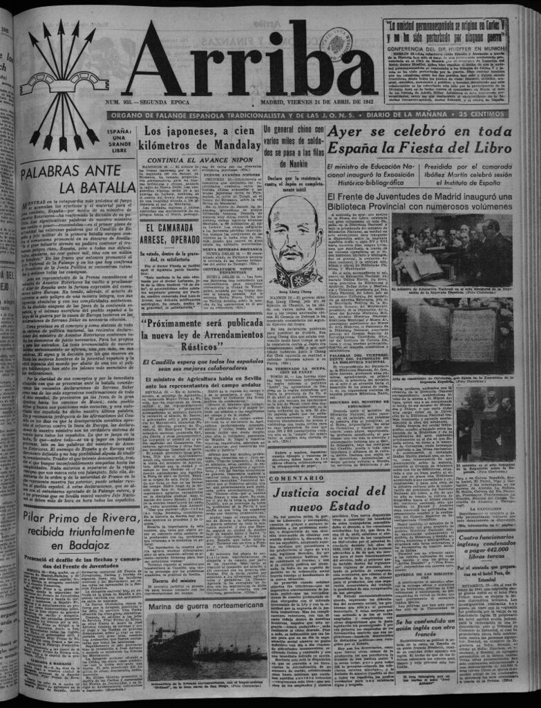 Miniatura de Arriba del 24 de abril de 1942