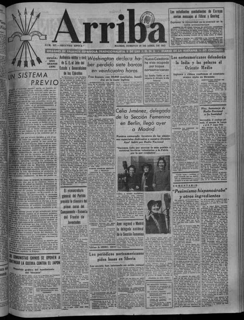Miniatura de Arriba del 26 de abril de 1942
