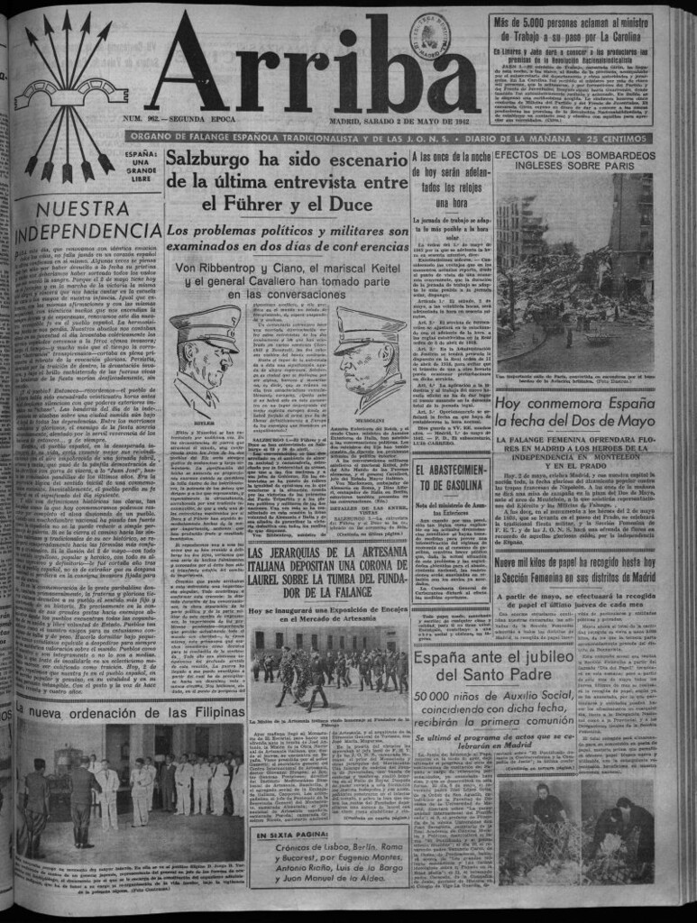 Miniatura de Arriba del 2 de mayo de 1942