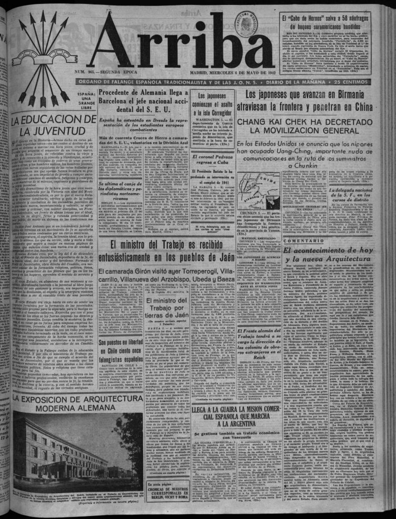Miniatura de Arriba del 6 de mayo de 1942