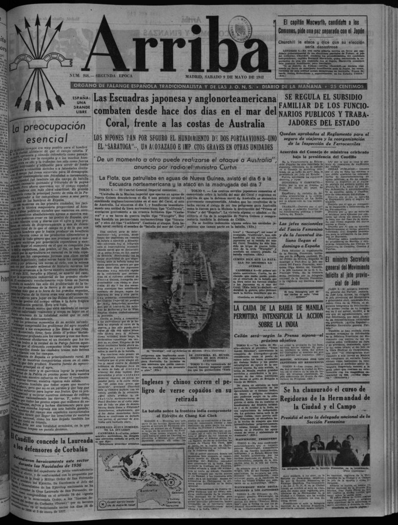 Miniatura de Arriba del 9 de mayo de 1942