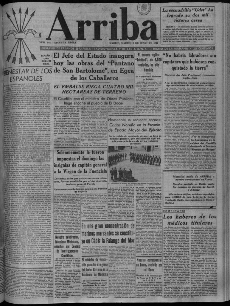 Miniatura de Arriba del 2 de junio de 1942