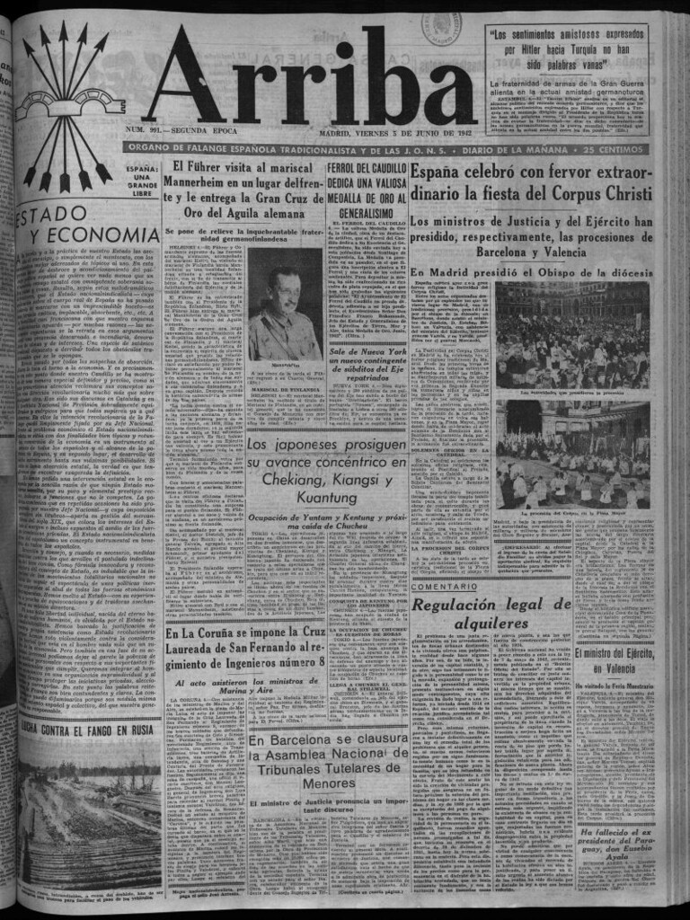 Miniatura de Arriba del 5 de junio de 1942