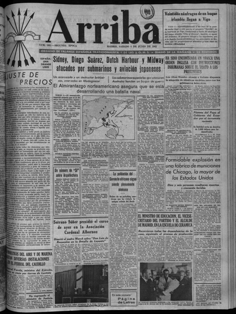 Miniatura de Arriba del 6 de junio de 1942