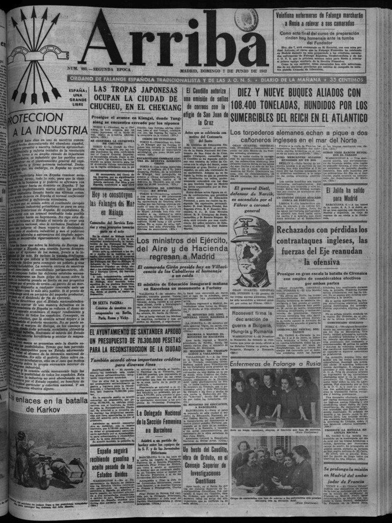 Miniatura de Arriba del 7 de junio de 1942