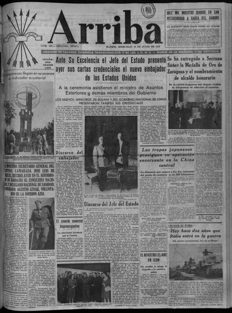 Miniatura de Arriba del 10 de junio de 1942