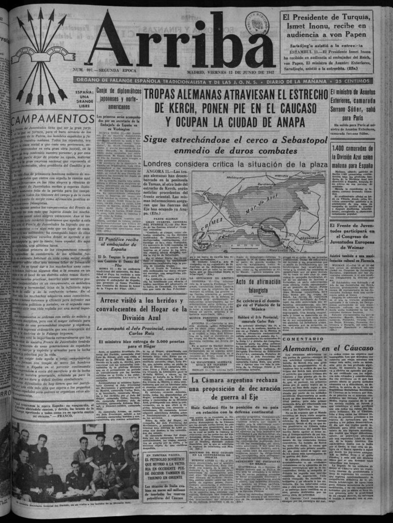 Miniatura de Arriba del 12 de junio de 1942