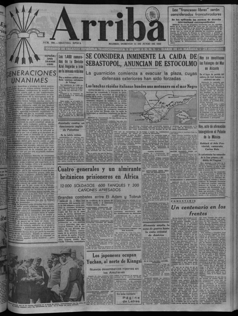 Miniatura de Arriba del 14 de junio de 1942