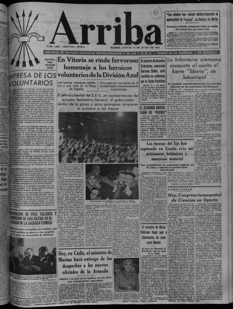 Miniatura de Arriba del 18 de junio de 1942