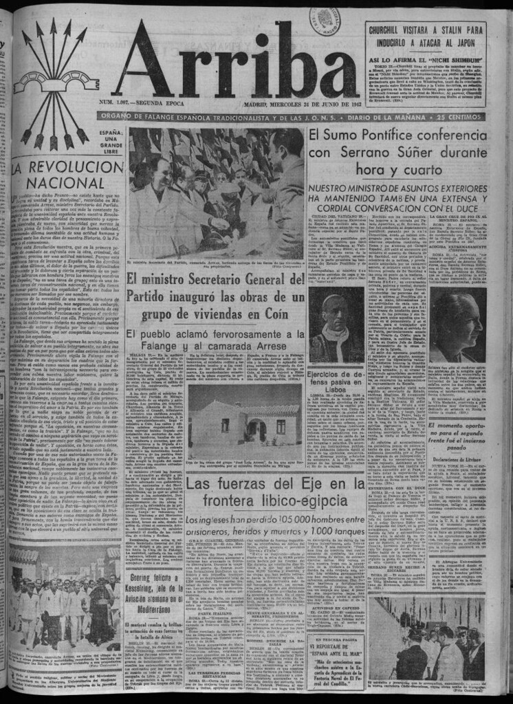 Miniatura de Arriba del 24 de junio de 1942