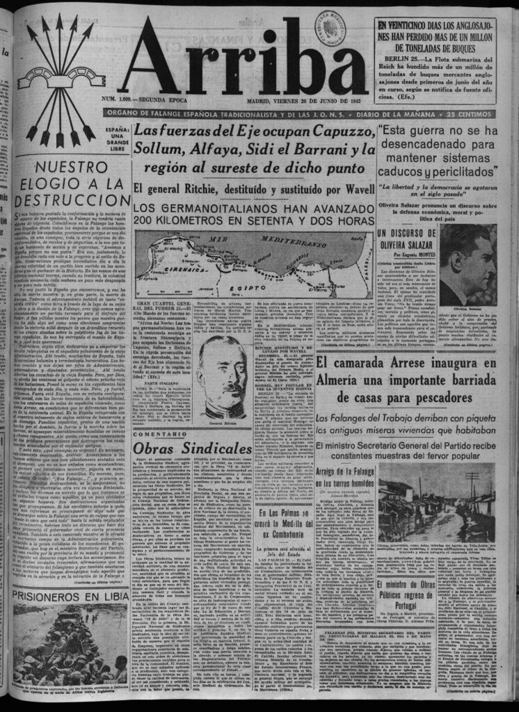 Miniatura de Arriba del 26 de junio de 1942