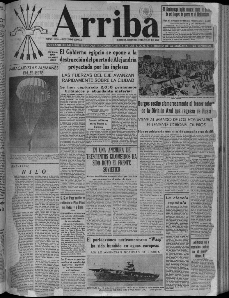 Miniatura de Arriba del 4 de julio de 1942