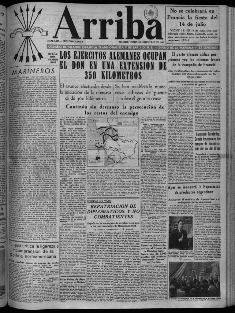 Miniatura de Arriba del 12 de julio de 1942