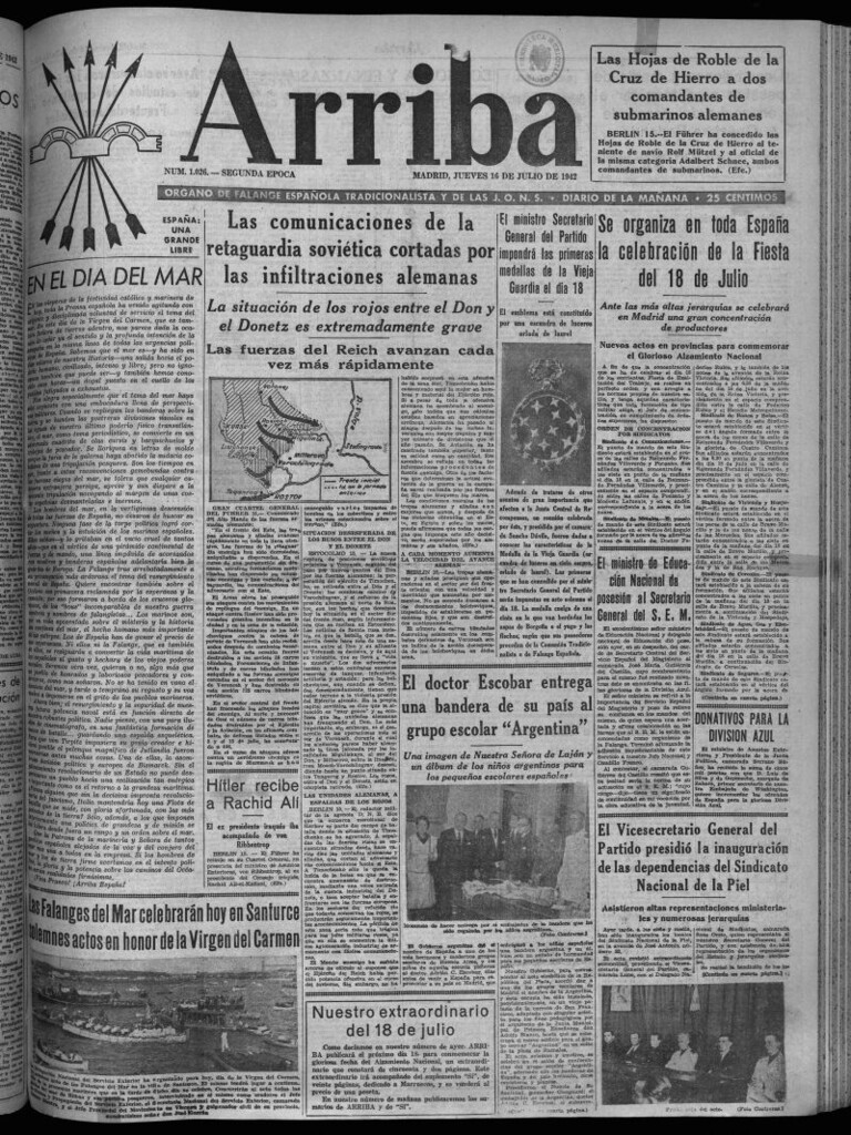 Miniatura de Arriba del 16 de julio de 1942