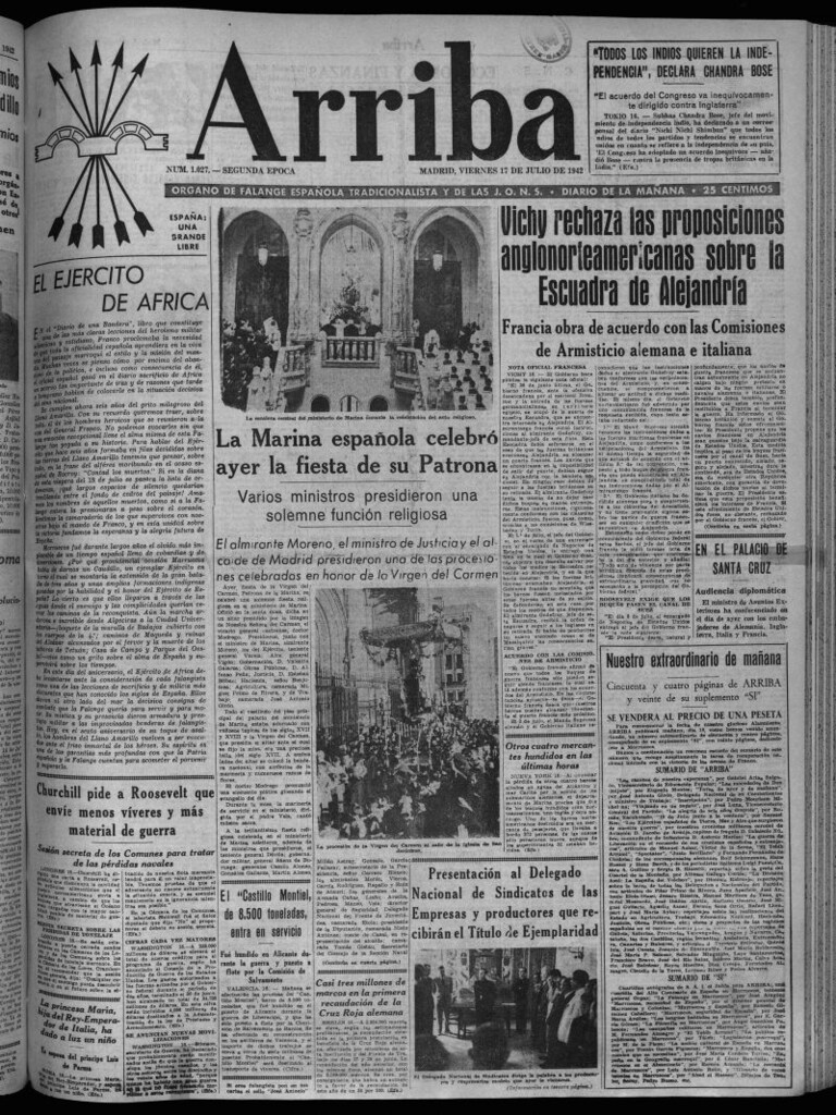 Miniatura de Arriba del 17 de julio de 1942