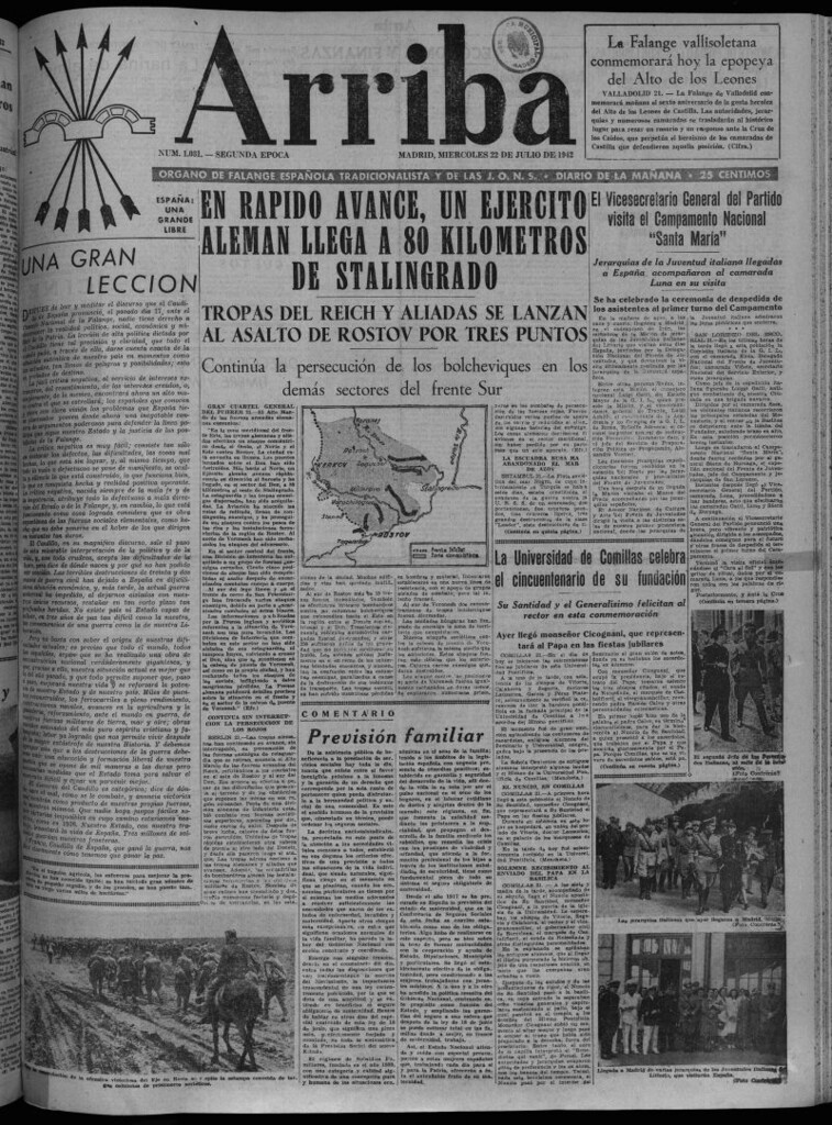 Miniatura de Arriba del 22 de julio de 1942