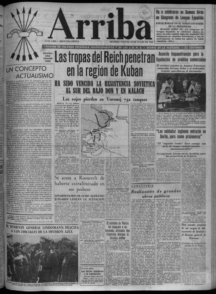 Miniatura de Arriba del 30 de julio de 1942