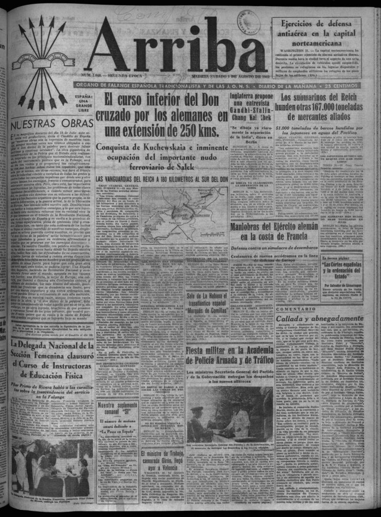 Miniatura de Arriba del 1 de agosto de 1942