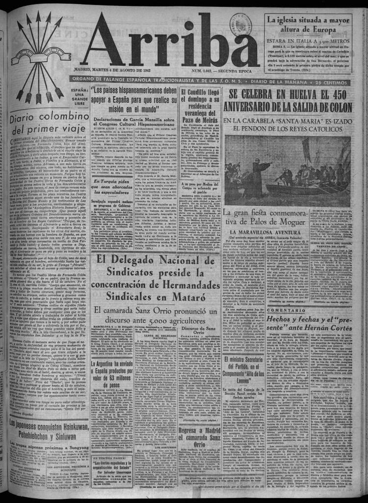 Miniatura de Arriba del 4 de agosto de 1942
