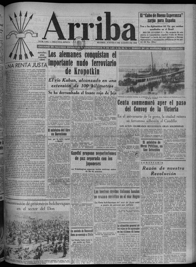 Miniatura de Arriba del 6 de agosto de 1942