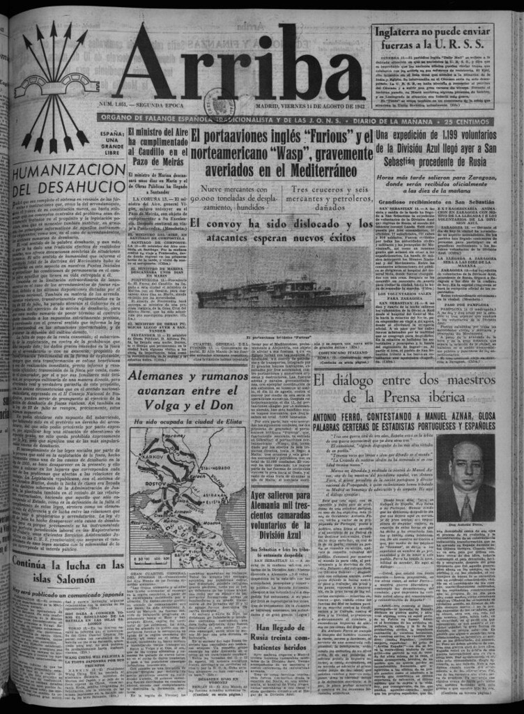 Miniatura de Arriba del 14 de agosto de 1942